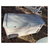 Rubbermaid outdoor storage unit approx 46x23