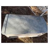 Rubbermaid outdoor storage unit approx 46x23