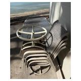 stackable outdoor patio furniture set