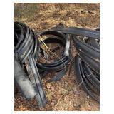 Huge lot of landscape edging and rolls of barrior