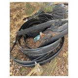 Huge lot of landscape edging and rolls of barrior
