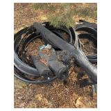 Huge lot of landscape edging and rolls of barrior