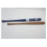 Vintage souvenir mini baseball bats. Minnesota Twins & Louisville Slugger 125
