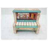 Vintage Fisher Price Change-a-Tune Piano. 3 Tunes.