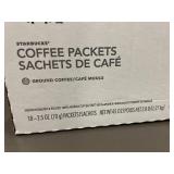 WY 4 - Starbucks Pike Place Roast Decaf Coffee Packets - 18-Pack, 2.5 oz Each