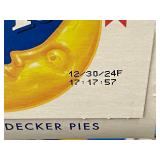 UT 5 - Moon Pie Blueberry 9 Double Decker Pies - 2 Boxes