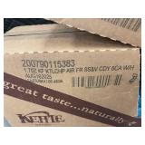 NE 2 - Kettle Brand Air Fried Sea Salt & Vinegar Potato Chips 1.7 oz