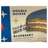 UT 5 - Moon Pie Blueberry 9 Double Decker Pies - 2 Boxes