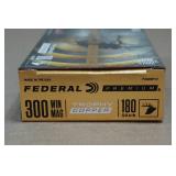 20 Federal Premium .300 Win Mag 180 Gr Trophy Copper Ammo
