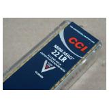 100 CCI Mini Mag .22 LR 40 Gr Plated RN Ammo