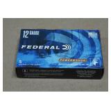 5 Federal Power-Shok 12 Gauge 2-3/4" Rifled HP Slugs