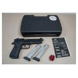 Beretta M9 .22 LR Semi-Auto Pistol - 3 Magazines