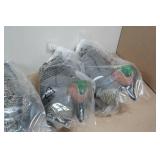 4-Pack Cupped Waterfowl Teal Duck Decoys