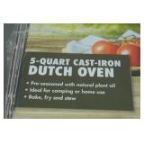 Ozark Trail 5QT Cast Iron Dutch Oven