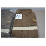 *2* Boundary Waters Long Sleeve Button Up Shirts - Large