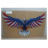 Laser Cut Metal American Eagle Wall Art