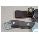 Viking Knife Co Carbon Steel Belt Knife with Sheath