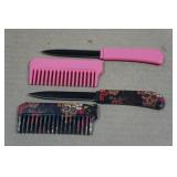 *2* 7" Comb Knives
