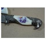 Bald Eagle Theme Collector Knife