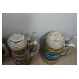 Vintage Ducks Unlimited Beer Steins Waterfowl Series