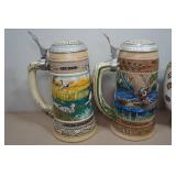 Vintage Ducks Unlimited Beer Steins Waterfowl Series