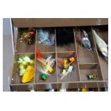 Tackle Box with Assorted Tackle