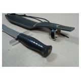 Antique Le Couteau Volant French Stainless Dagger with Sheath