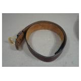 Leather Belts - One with Ammo Loops