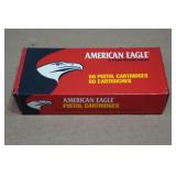 50 American Eagle .25 Auto 50 Gr FMJ Ammo