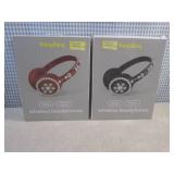 (CS) 2 Sets of Wireless Headphones ...