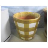 (F-3) Assorted Planters 2 Left are ...