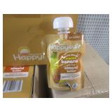 (B-3) 24 Happy Baby Organic Bananas...