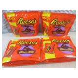 (C-1) 4 Snack Size Cups Reeses Choc...