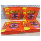 (C-1) 4 Snack Size Cups Reeses Choc...
