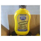 (A-4) 12 Bottles of Yellow Mustard ...