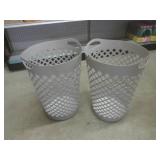 (EC1) 2 Laundry Baskets 23 1/2" H x...