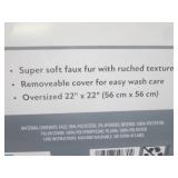 (EW4) 2 - 2-Packs of Faux Fur Decor...