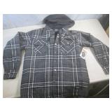 (RCK) Eddie Bauer Hooded Shirt Jack...