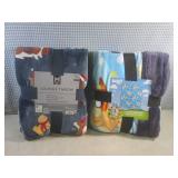 (A-2) 2 New Throw Blankets...