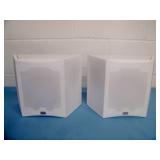 (2) Phase Technologies V-Surround-II 2-Way Switchable Bipole/Dipole Surround Speakers - White - NEW IN BOX