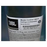 (4) JBL Control 16C/T 2-Way 6.5" Coaxial Ceiling Loudspeakers / Speakers with Tile Rails and C-Rings