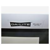 DA-LITE 118" Diagonal Model C with CSR Manual Projection / Movie Screen