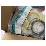 LARGE Lot of NEW Network / CAT5 & CAT6 Pro Cables with RJ45 Connectors - Various Lengths & Colors - 14 lbs