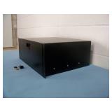 Middle Atlantic 4-Rack Unit Height (4RU) Utility Rack Drawer with Latch and Keylock with Keys