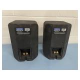 (Pair) Mackie Industrial Monitor-Series (Monitor 5S) Compact Two-Way Professional Audio Loudspeakers