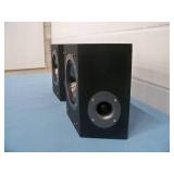 (2) Phase Technologies V-Surround-II 2-Way Switchable Bipole/Dipole Surround Speakers - Black - NEW IN BOX