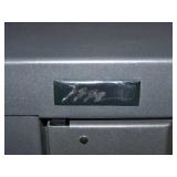 Middle Atlantic Audio Video (A/V) Equipment Rack with Lockable Smoked Glass Front, Lockable Sides and Back with (2) Fans and on Lockable Casters