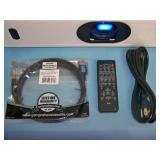 Hitachi CP-WU5505 WUXGA 5000-Lumen HD Home Theater LCD Projector / Projection System with Remote Control and HDMI Cable