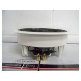 (4) Phase Technologies CI-6.0 IX QM Round Flush Mount In-Ceiling Speakers / Loudspeakers with Grilles and Mounting Rings - NEW IN BOX