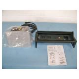 (2) Extron Cable Cubbie-Type and Netbox Axial AV Audio & Video Cable Access Cover Hidden Cable Systems